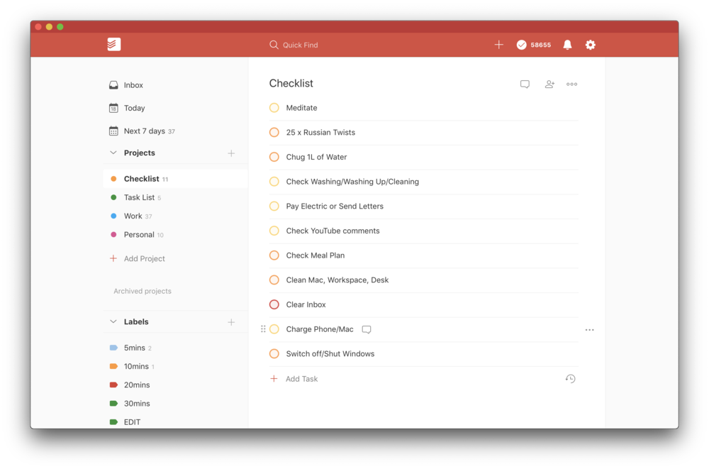 Todoist for mac os